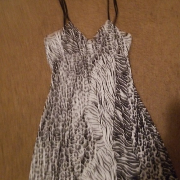 Zebra and leopard print Volcom Mini dress - Picture 2 of 2
